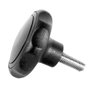 25x Sterngriffschraube M10x100 Griff Ø63mm DIN6336 L Sternschraube Klemmschraube 