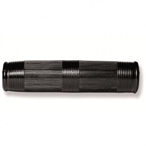 Soft-PVC handgrap with lengthwise and circular ribs