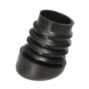 GLSCH - Slanted and ribbed nylon glide for round tubes
