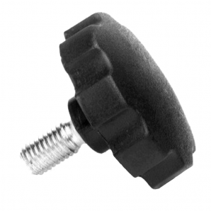 HST9B - Schlagfester Sterngriff mit verzinktem Gewindebolzen HST9B - Schlagfester Sterngriff mit verzinktem Gewindebolzen