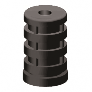 1D1 - Nylon expander connector for round tubes without thread