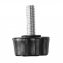 HST16B - Octagon screw 23mm with zinc-plated bolt