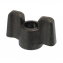 FRB6 - Wing nut 26mm with zinc-plated threaded bush